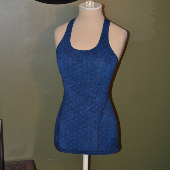 Lululemon 4 Power Up Tank II Sashico Star Inkwell - Picture 2 of 7